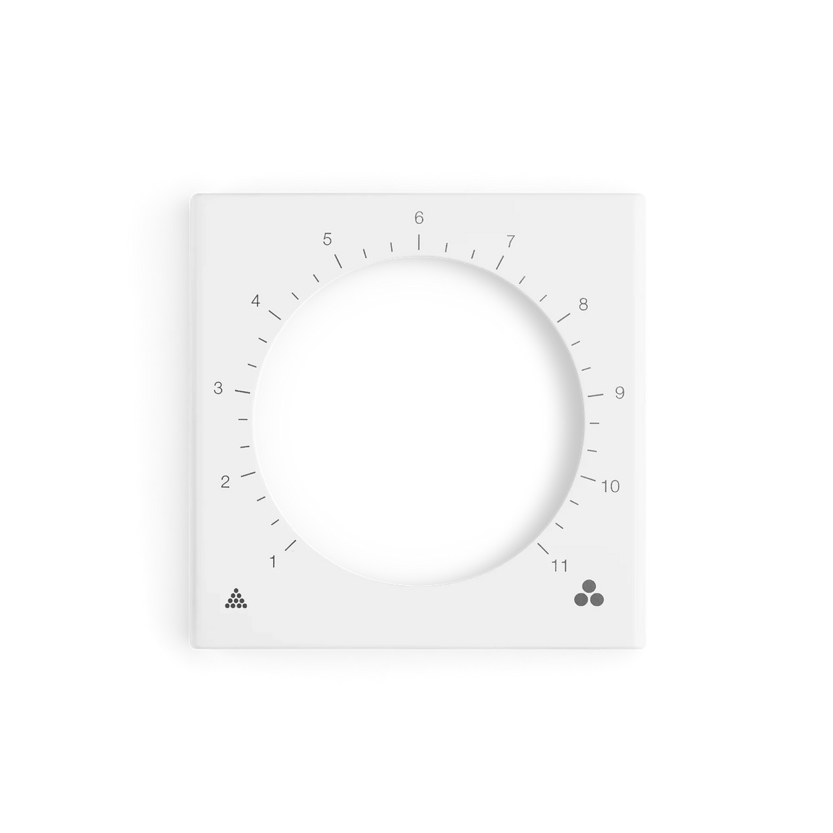 Ode Replacement Faceplate - Ode Replacement Faceplate - Matte White | Fellow