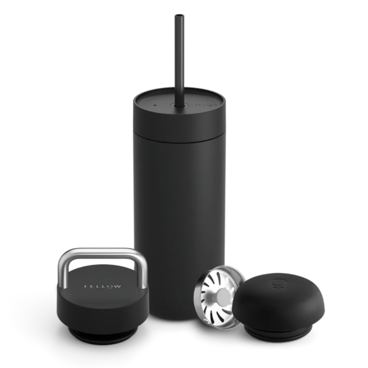 Carter 3-in-1 Lid System - Carter 3-in-1 Lid System - Matte Black / Move, Cold, and Carry | Fellow