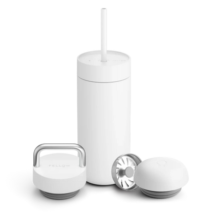 Carter 3-in-1 Lid System - Carter 3-in-1 Lid System - Matte White / Move, Cold, and Carry | Fellow