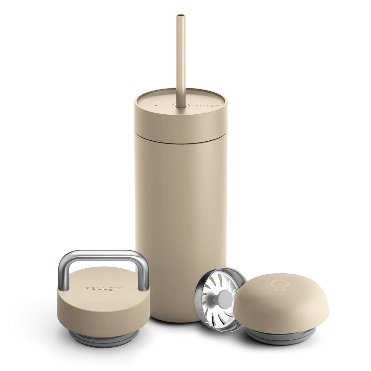 Carter 3-in-1 Lid System - Carter 3-in-1 Lid System - Sand Dune / Move, Cold, and Carry | Fellow