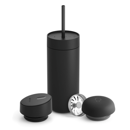 Carter 3-in-1 Lid System - Carter 3-in-1 Lid System - Matte Black / Move, Cold, and Slide | Fellow