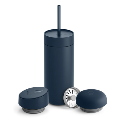 Carter 3-in-1 Lid System - Carter 3-in-1 Lid System - Stone Blue / Move, Cold, and Slide | Fellow