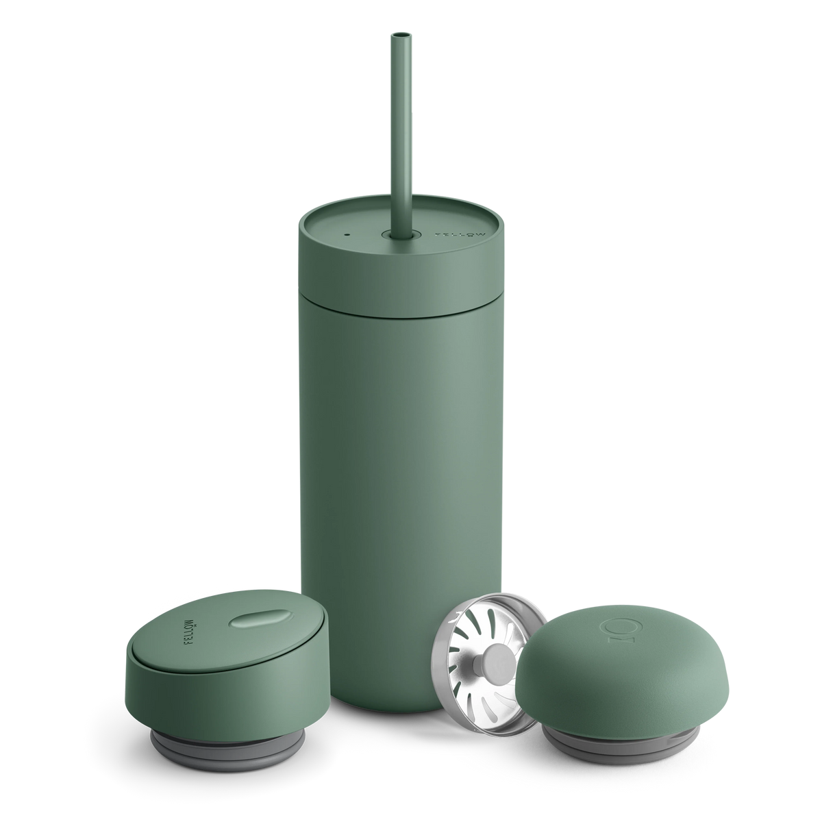Carter 3-in-1 Lid System - Carter 3-in-1 Lid System - Smoke Green / Move, Cold, and Slide | Fellow