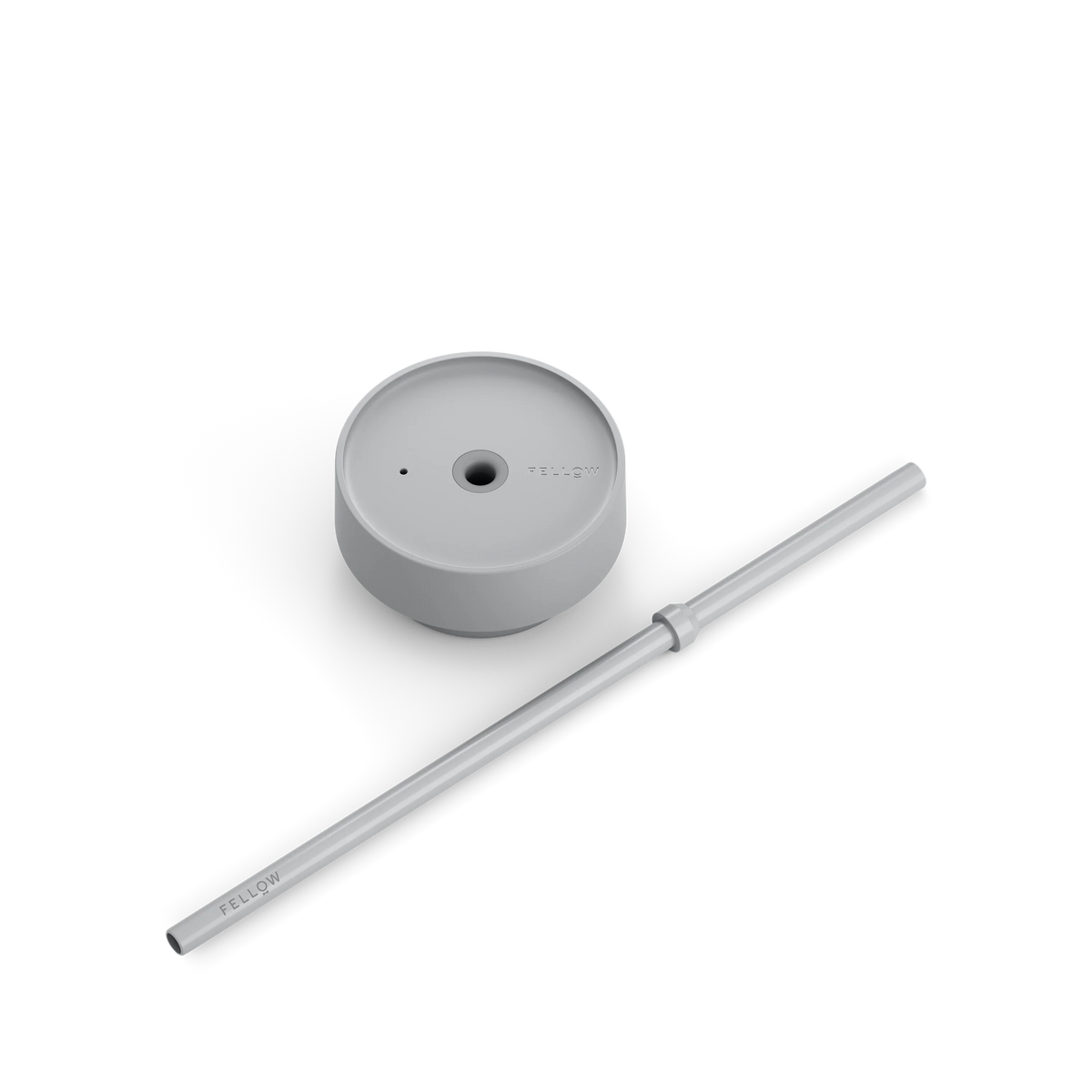 The Cold Lid + Straw - The Cold Lid + Straw - Matte Grey / 16 oz | Fellow