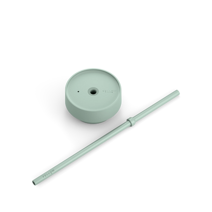 The Cold Lid + Straw - The Cold Lid + Straw - Mint Chip / 16 oz | Fellow