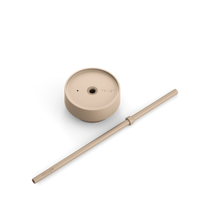 The Cold Lid + Straw - The Cold Lid + Straw - Sand Dune / 16 oz | Fellow