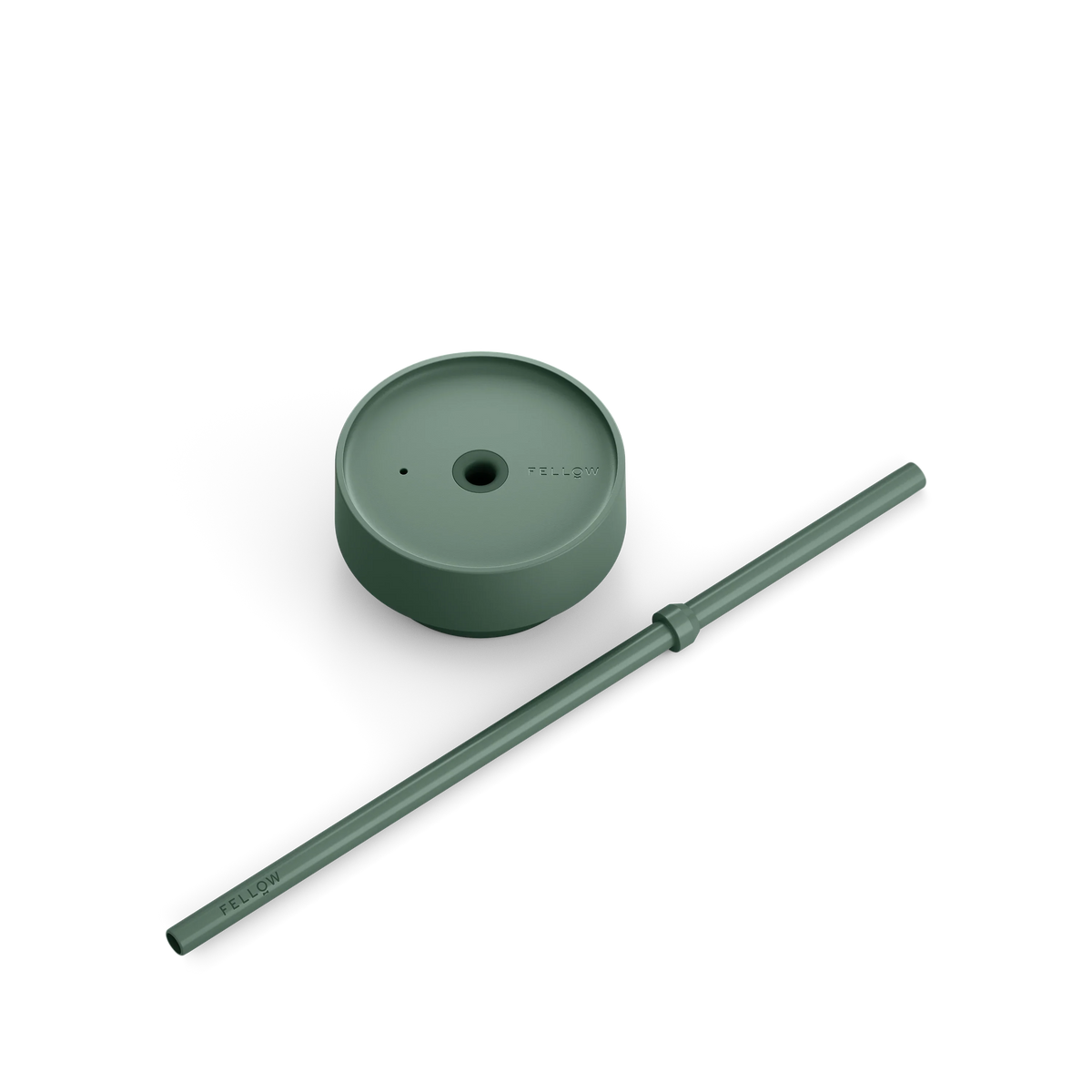 The Cold Lid + Straw - The Cold Lid + Straw - Smoke Green / 16 oz | Fellow