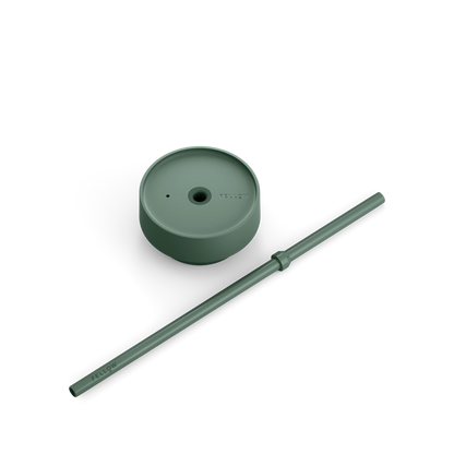 The Cold Lid + Straw - The Cold Lid + Straw - Smoke Green / 16 oz | Fellow