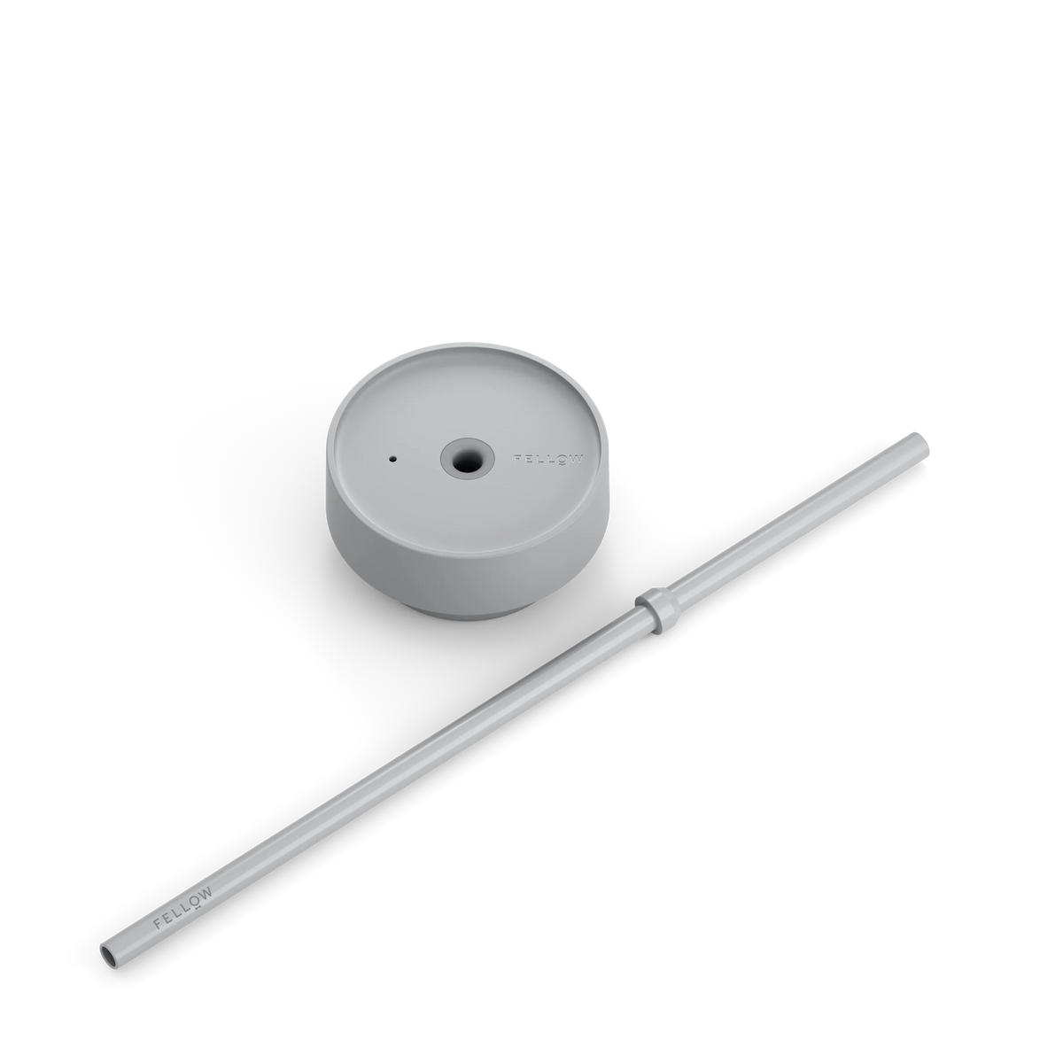 The Cold Lid + Straw - The Cold Lid + Straw - Matte Grey / 20 oz | Fellow