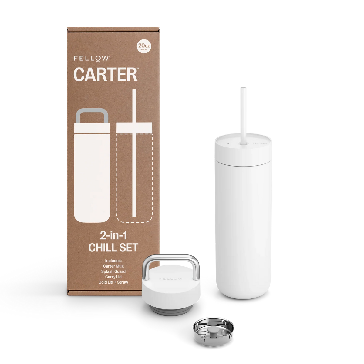 Carter 2-in-1 Chill Set - Carter 2-in-1 Chill Set - Matte White | Fellow