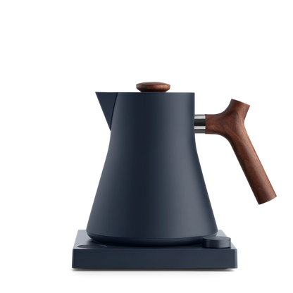 Rebrew Corvo EKG Electric Kettle - Rebrew Corvo EKG Electric Kettle - Stone Blue + Walnut | Fellow