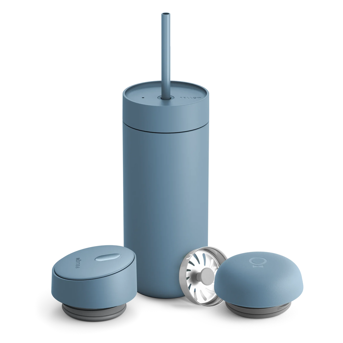 Carter 3-in-1 Lid System - Carter 3-in-1 Lid System - Hazy Blue / Move, Cold, and Slide | Fellow