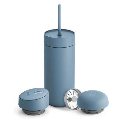 Carter 3-in-1 Lid System - Carter 3-in-1 Lid System - Hazy Blue / Move, Cold, and Slide | Fellow