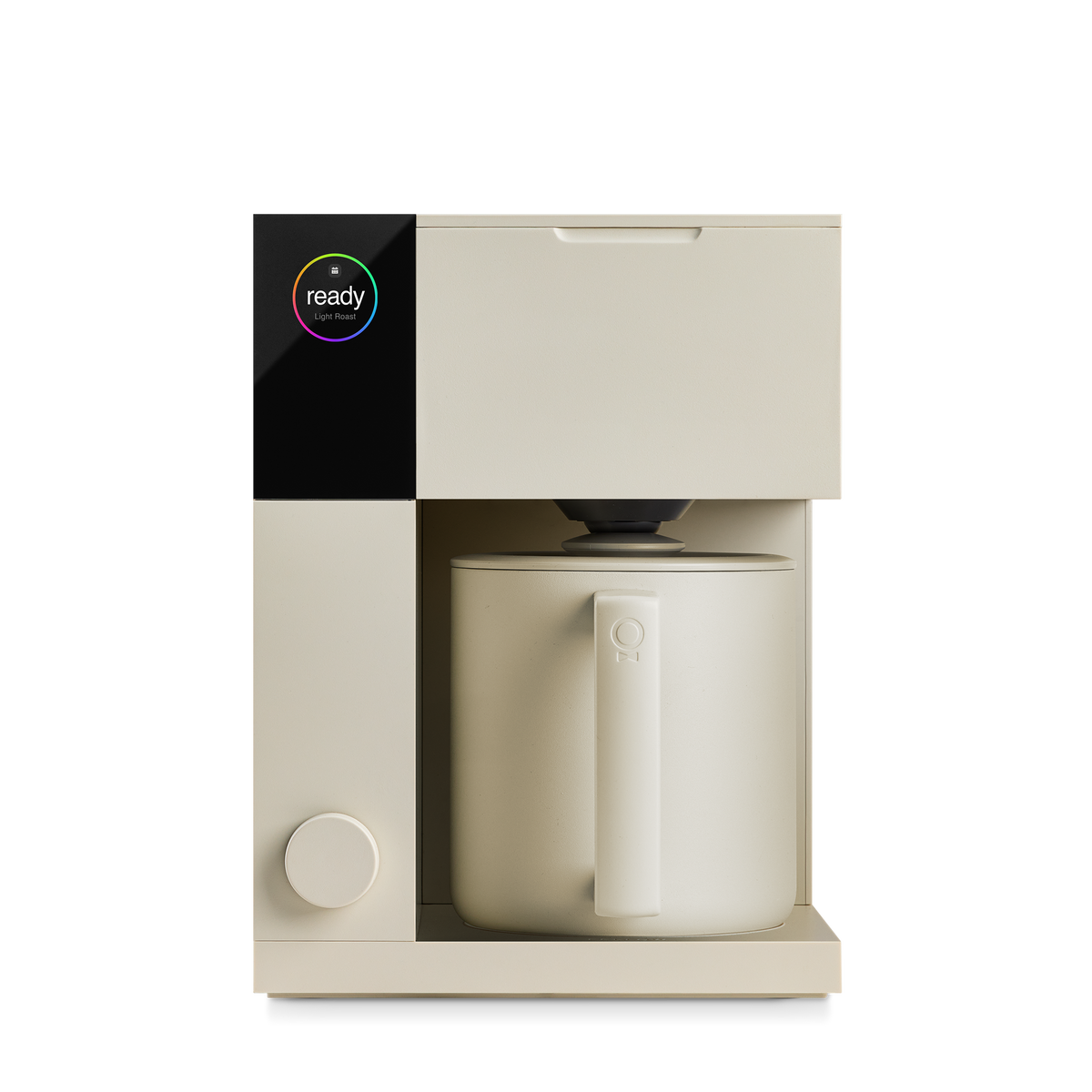 Fellow Aiden Precision Coffee Maker: modern beige, auto pour-over, digital display, custom brews.