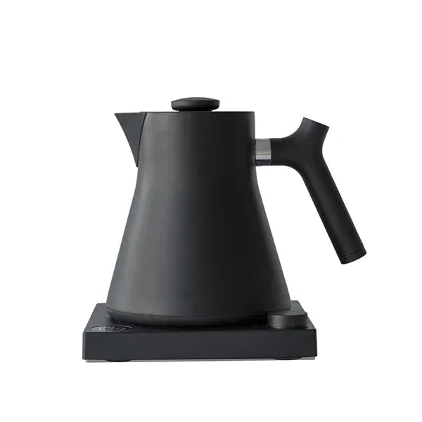 RETAIL & CX ONLY - Corvo EKG Electric Kettle - RETAIL & CX ONLY - Corvo EKG Electric Kettle - Matte White + Maple | Fellow