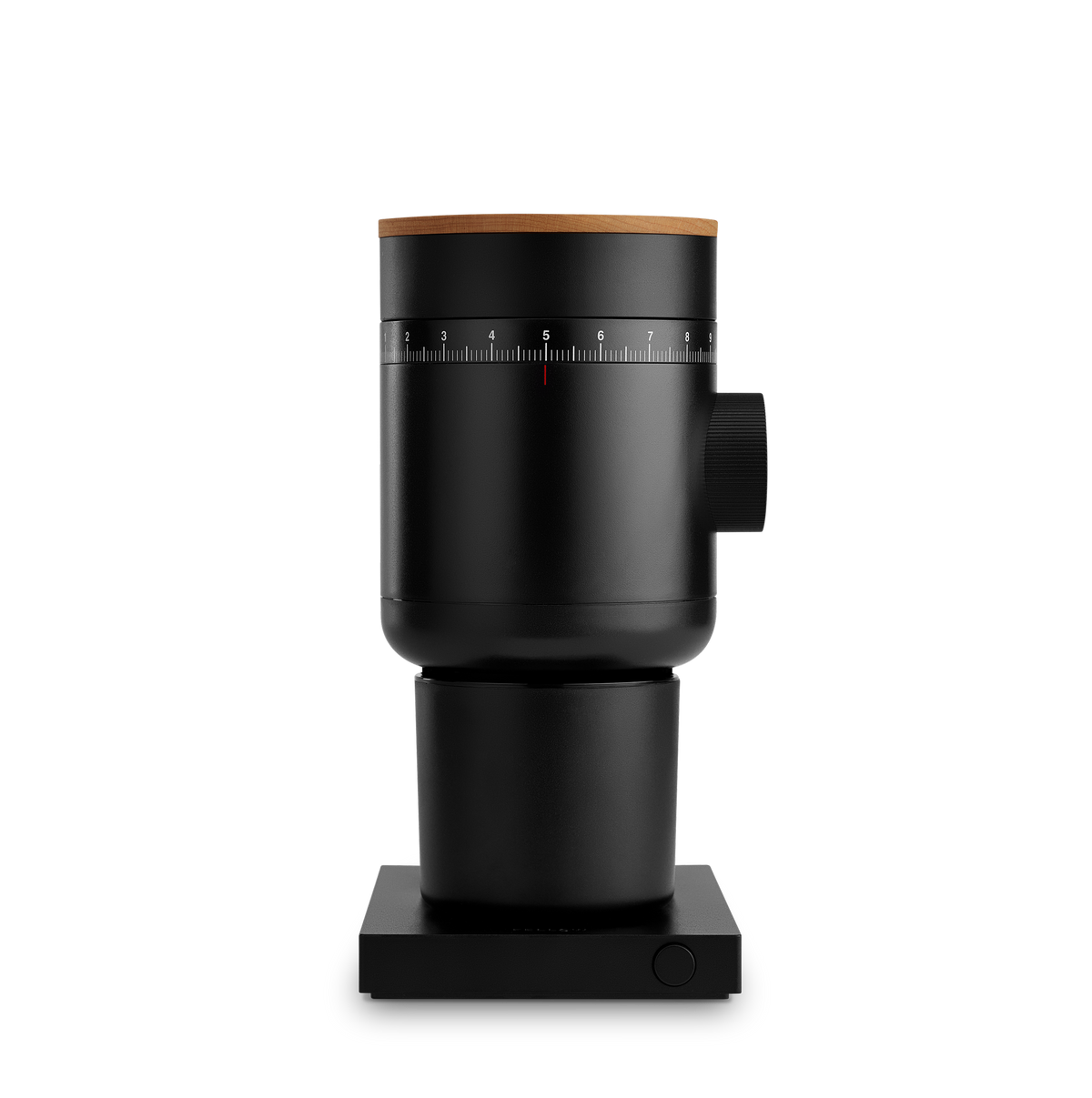 Fellow Opus 2 grinder in Sesame + Maple, ideal for pour-over coffee enthusiasts.