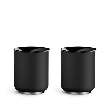 The Picnic Tumbler Set - The Picnic Tumbler Set - Rocky 10 oz (Set of 2) / Matte Black | Fellow