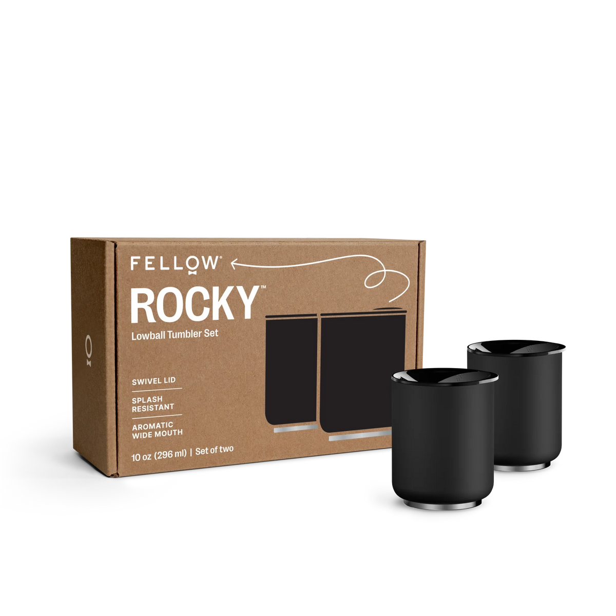 Rocky Lowball Tumbler - Rocky Lowball Tumbler - Stone Blue / 10 oz | Fellow