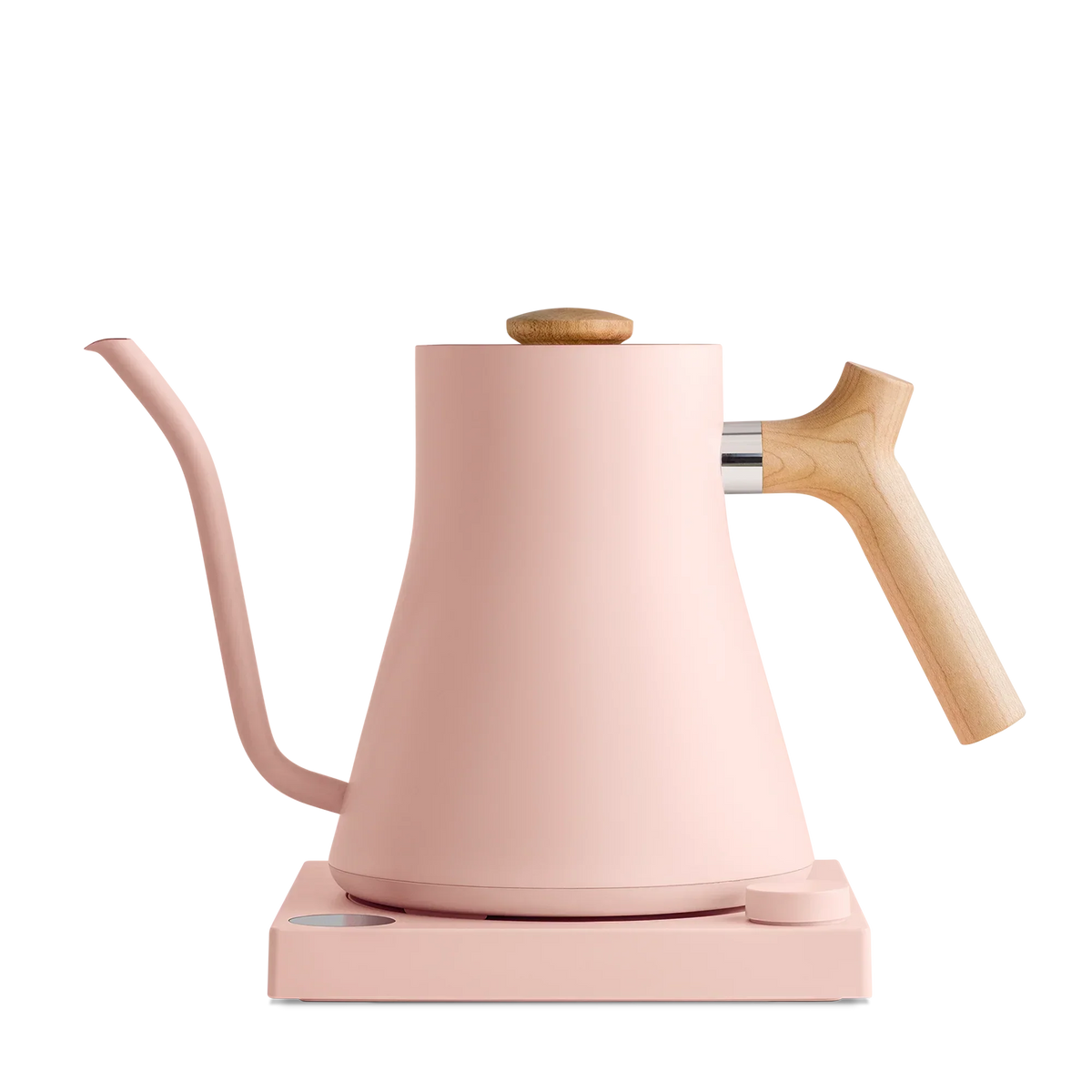 RETAIL & CX ONLY - Stagg EKG Electric Kettle - RETAIL & CX ONLY - Stagg EKG Electric Kettle - Warm Pink + Maple | Fellow