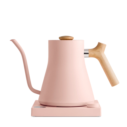 RETAIL & CX ONLY - Stagg EKG Electric Kettle - RETAIL & CX ONLY - Stagg EKG Electric Kettle - Warm Pink + Maple | Fellow