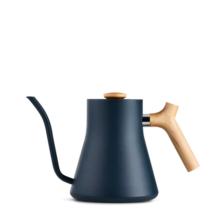Stagg EKG Electric Kettle Replacement Body - Stagg EKG Electric Kettle Replacement Body - Stone Blue + Maple / EKG | Fellow