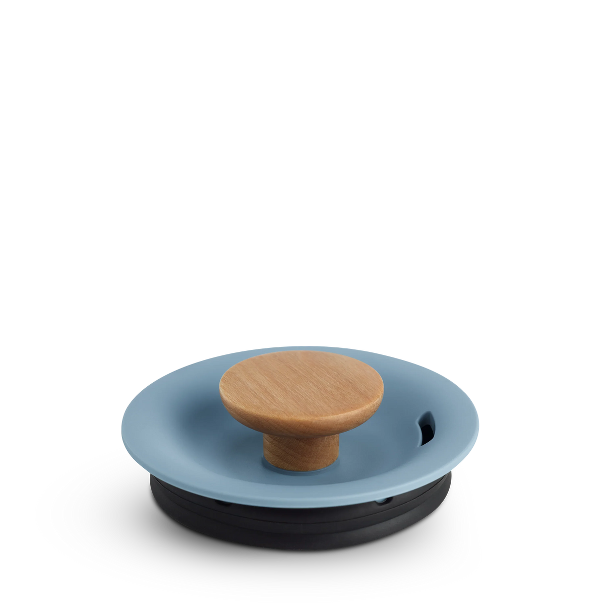 Stagg EKG Lid with Lid Pull - Stagg EKG Lid with Lid Pull - Stagg EKG Pro / Hazy Blue + Maple | Fellow