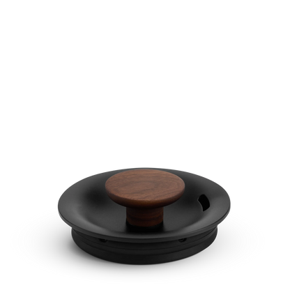 Stagg EKG Lid with Lid Pull - Stagg EKG Lid with Lid Pull - Stagg EKG Pro Studio / Matte Black + Walnut | Fellow