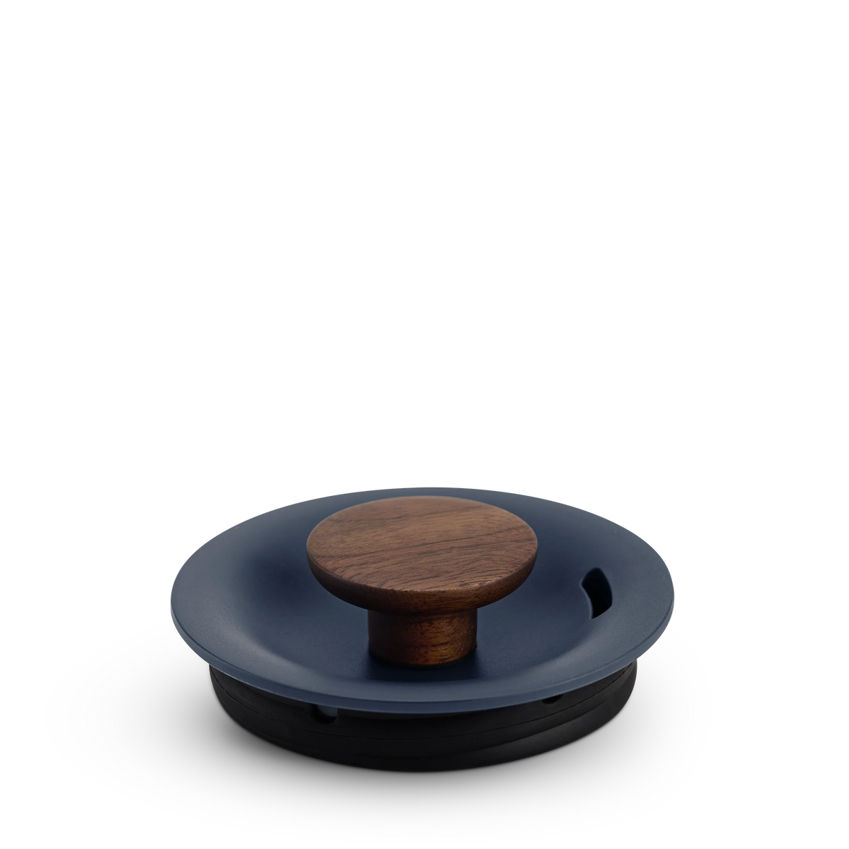 Stagg EKG Lid with Lid Pull - Stagg EKG Lid with Lid Pull - Stagg EKG Pro / Stone Blue + Walnut | Fellow