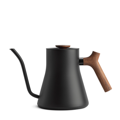 Stagg EKG Electric Kettle Replacement Body - Stagg EKG Electric Kettle Replacement Body - Matte Black + Walnut / EKG Pro | Fellow