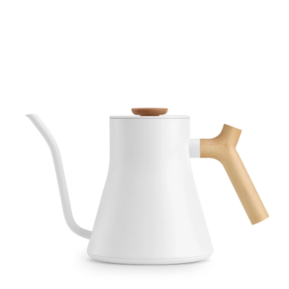 Stagg EKG Electric Kettle Replacement Body - Stagg EKG Electric Kettle Replacement Body - Matte White + Maple / EKG Pro | Fellow