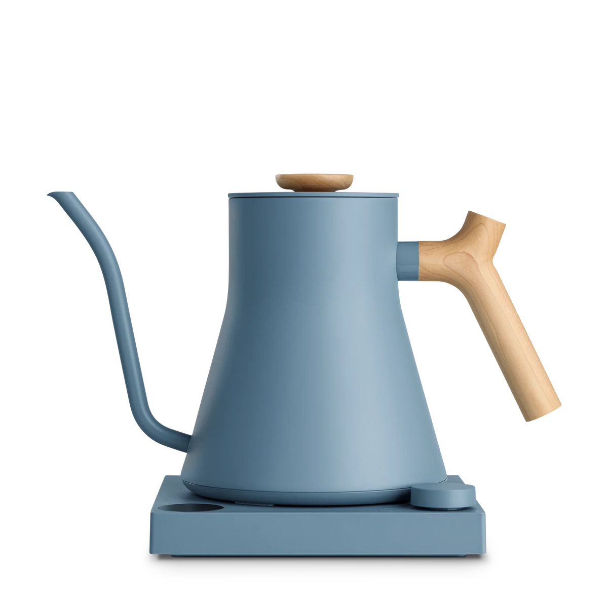 Stagg EKG Electric Kettle - Stagg EKG Electric Kettle - Pro / Hazy Blue + Maple | Fellow