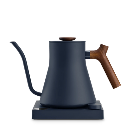 Stagg EKG Pro Electric Kettle - Stagg EKG Pro Electric Kettle - Stone Blue + Walnut | Fellow