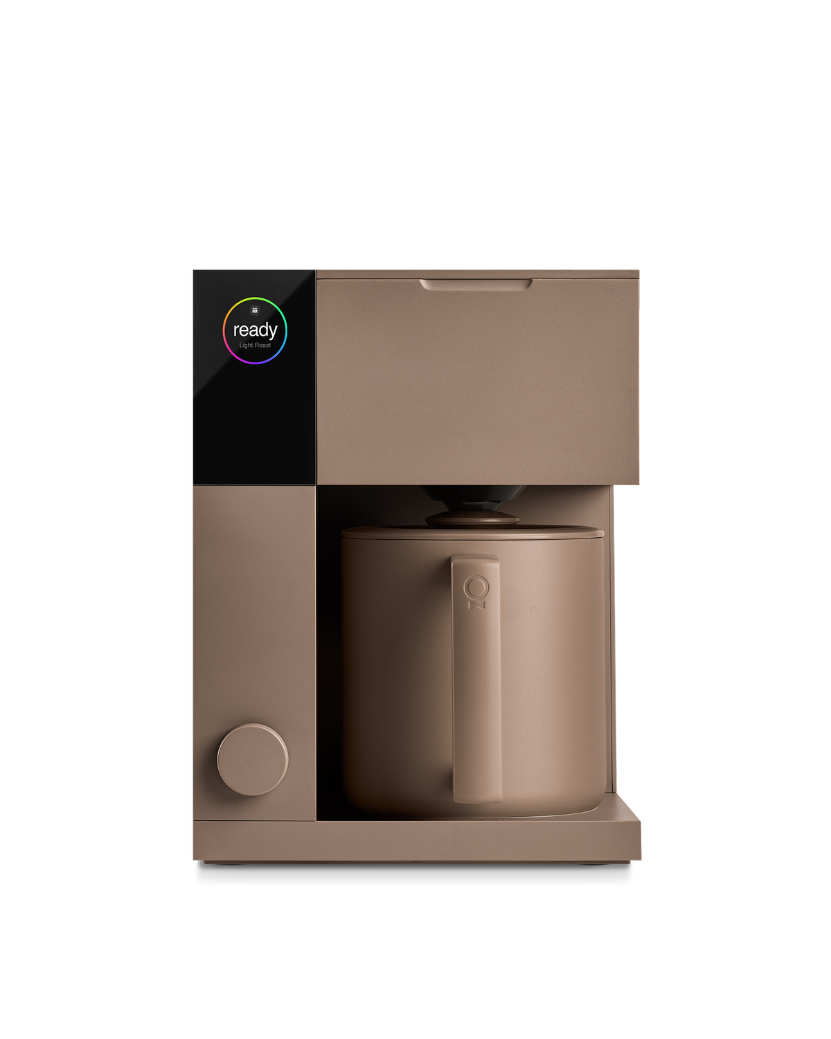 Fellow Aiden Precision Coffee Maker: modern brown carafe, automatic, with digital display.