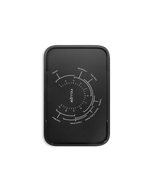 Fellow Ode Gen 2 Load Bin Lid in black with white markings for multiple brew methods.