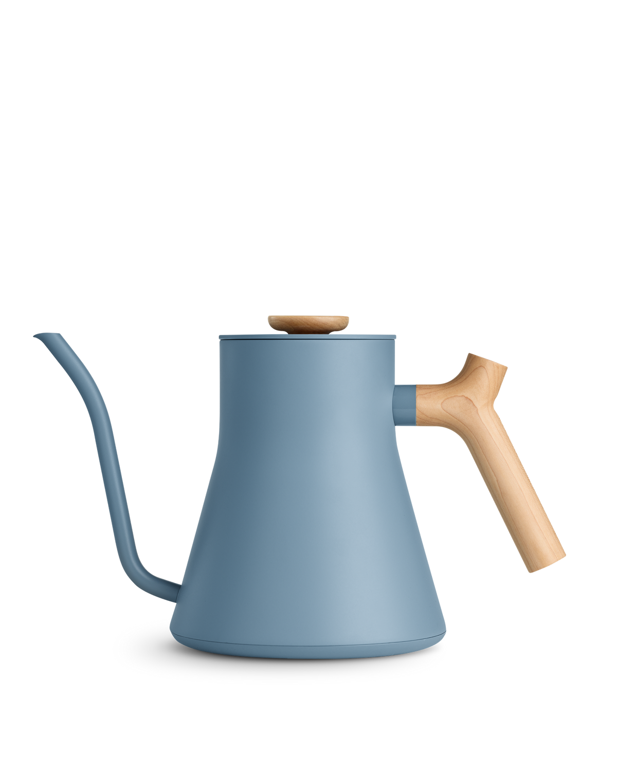 Fellow Stagg EKG Electric Kettle, Hazy Blue + Maple, replacement body only.